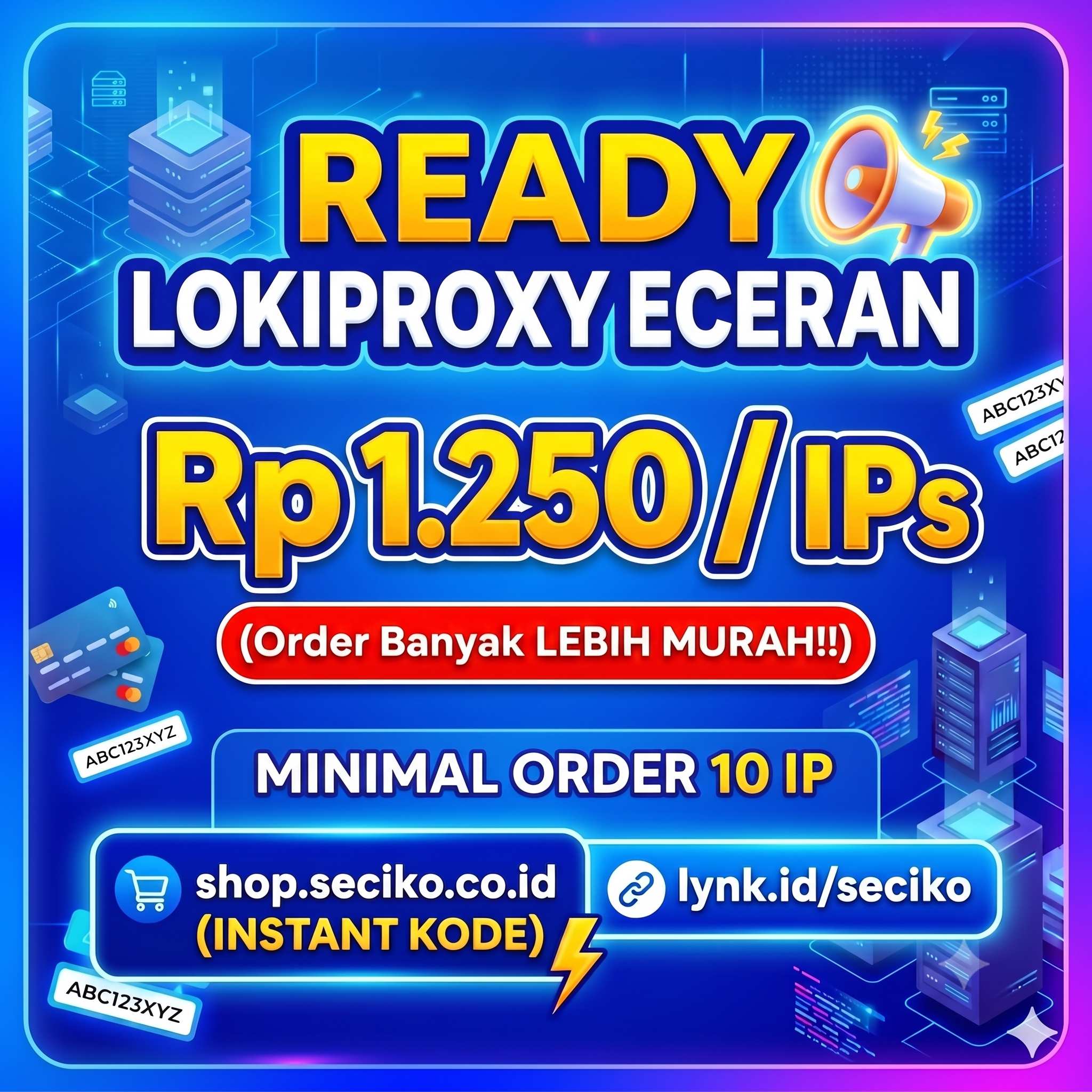 Jual LokiProxy Rotating Residential Premium Murah Berkualitas Terbaik di Seciko Store Indonesia