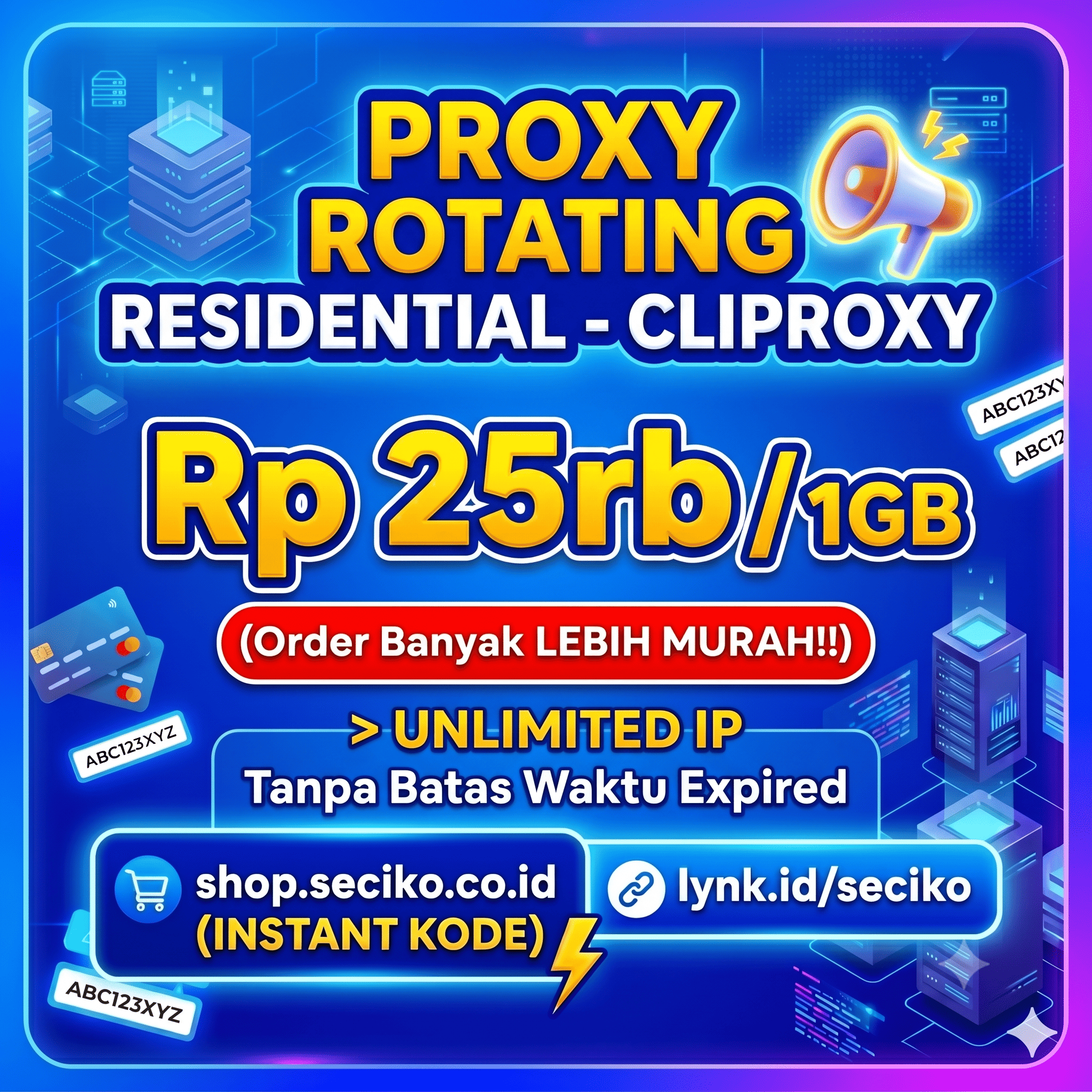 Beli Cliproxy Rotating Residential Unlimited Pool